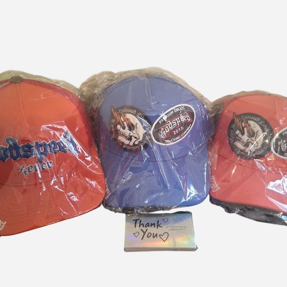 Godspeed Blue Dual Patch Cap - image 8